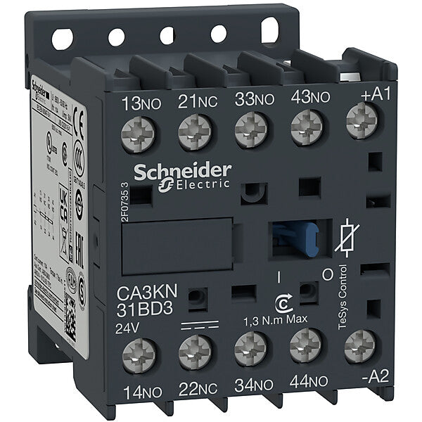 Schneider Electric Hilfsschütz 3S 1Ö 24VDC CA3KN31-BD3